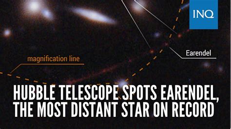 Hubble Telescope Spots Most Distant Star On Record YouTube