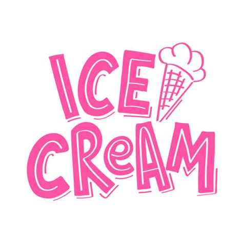 Drawing Of The Ice Cream Cone Logo Illustrations Royalty Free Vector