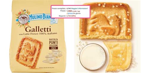 Mulino Bianco Galletti Biscotti A Soli Formato Da G