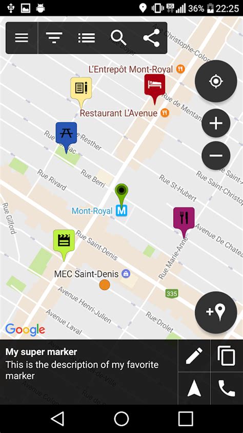 Map Marker Applications Android Sur Google Play