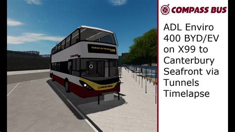 Roblox Canterbury V4 1 Enviro 400 EV X99 Canterbury Bus Station