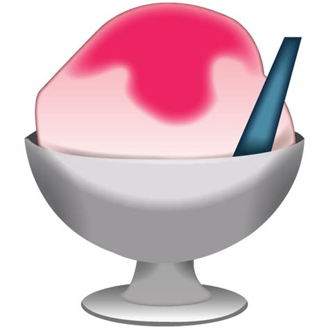 Download Shaved Ice Emoji Icon Emoji Island