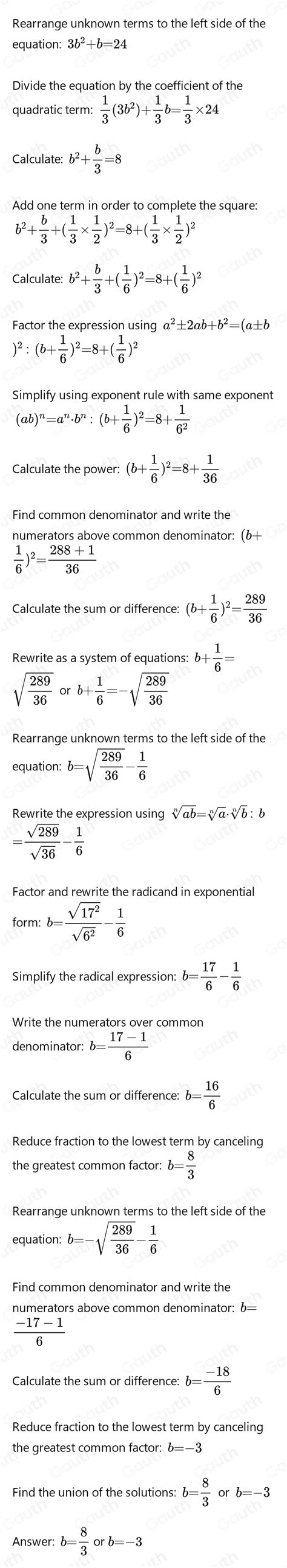 Solved 3b 2 B 24 [math]