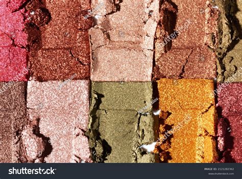 Nude Eye Shadow Palette Texture Background Stock Photo Shutterstock