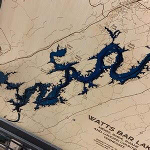 Watts Bar Lake Map, Watts Bar Lake, Wood Lake Map, Wood Lake Sign, Lake ...