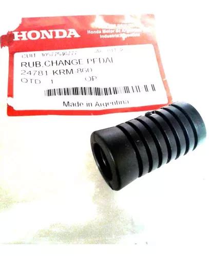 Goma Pedal Cambios Orig Honda Nx Falcon Centro Motos