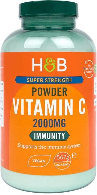 Preparat Medycyny Naturalnej Holland Barrett Powder Vitamin C