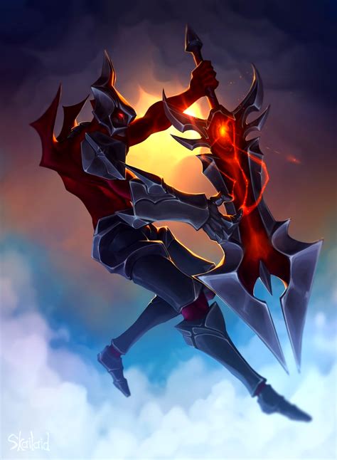 Blood Moon Aatrox Wallpaper Hd Hd Wallpaper