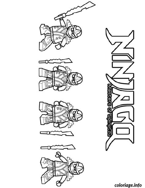 Coloriage Ninjago Ninja Jecolorie