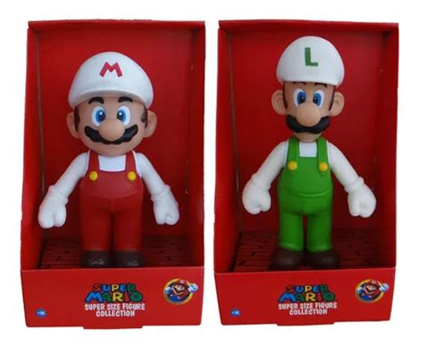 Super Mario Fire E Luigi Fire Kit Bonecos Grandes Mercadolivre