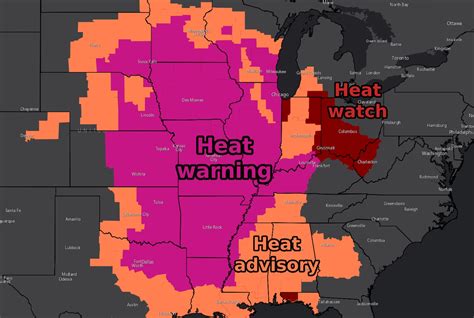 Record Breaking Heatwave Sweeps Across Midwest And South Putting