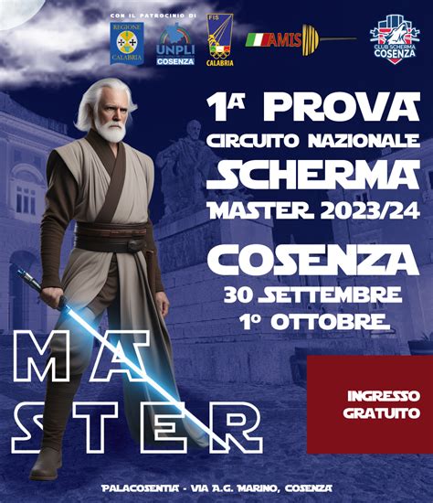 A Cosenza La Prima Prova Nazionale Del Circuito Master Di Scherma