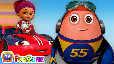 Learn Colours With Race Cars Surprise Eggs Car Toys ChuChu TV