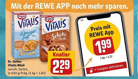 Dr Oetker Vitalis M Sli Angebot Bei Rewe