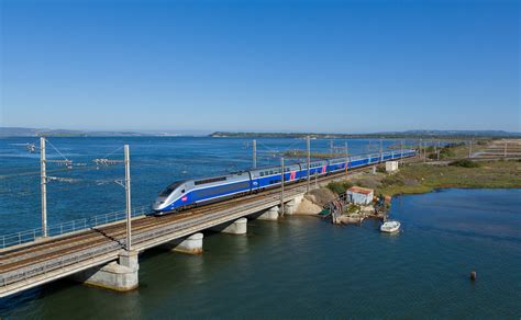 TGV Duplex Der SNCF In Port La Nouvelle