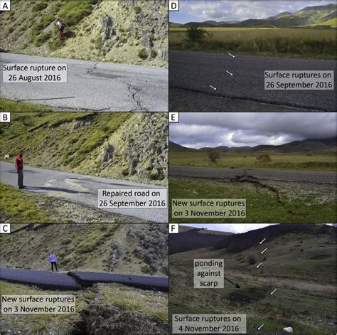 Earthquake environmental effects due to the 2016 earthquake sequence in ...