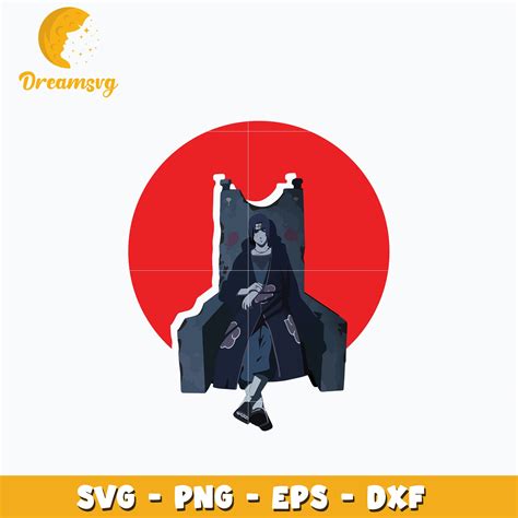 Itachi Svg Anime Svg Naruto Anime Svg Dreamsvg Store