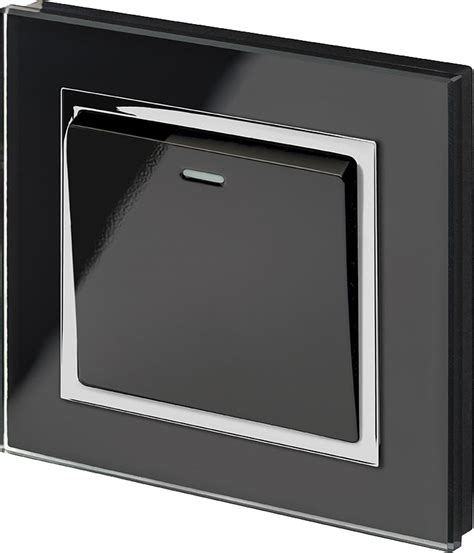 Retrotouch Retractive Pulse Light Switch Gang Black Ct Home