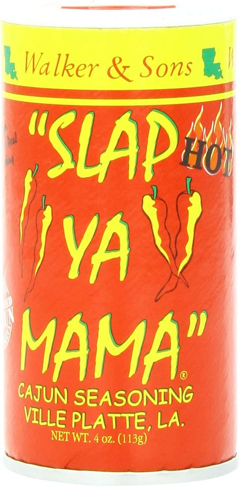 Slap Ya Mama Cajun Seasoning Blend Hot 4 Ounce Grocery