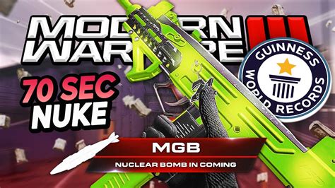 Worlds Fastest Nuke In Modern Warfare Second Nuke Youtube