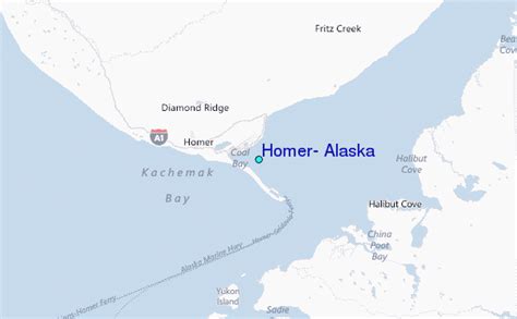 Homer Alaska Tide Station Location Guide