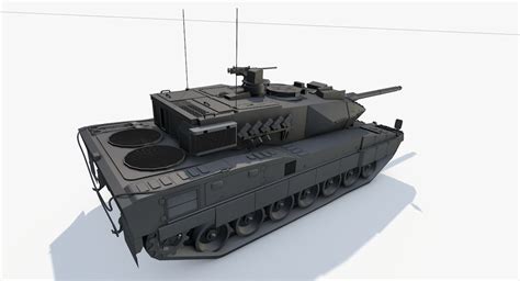 Leopard 2a7 3d Model 91 C4d Obj Fbx Free3d