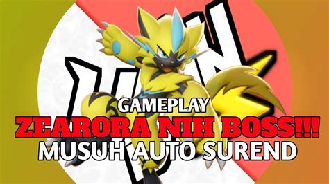 Gameplay Zeraora And Best Held Item Pokemon Unite Indonesia Wijanz Youtube