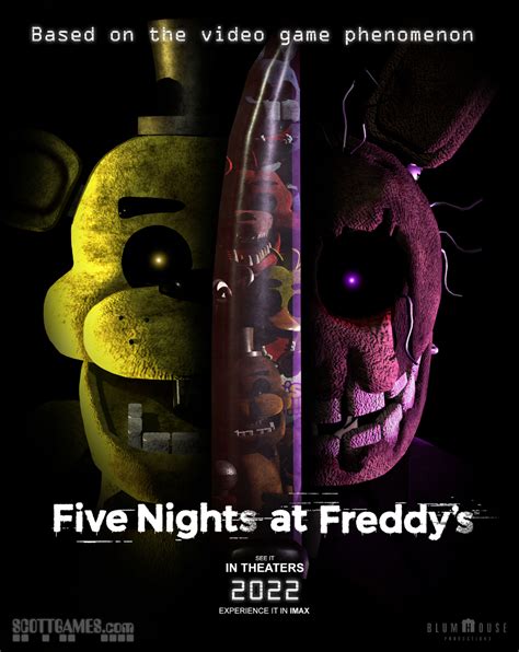 Fan Made Fnaf Movie Character Posters By Playstation Jedi On Deviantart