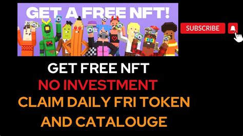 Chainers Nft Collect Daily Fri Token Collect Next Gen Nft Game