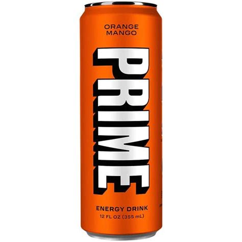 Prime Energy By Logan Paul X Ksi Orange Mango 330ml Candy Mail Uk