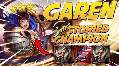 Garen ⭐⭐⭐ Storied Champion Augment Tft Set 11 Patch 14 8 Youtube