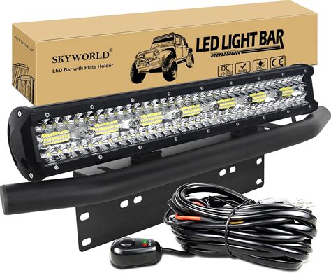 SKYWORLD Barra De Luz LED 8D De 20 Pulgadas 420 W Luces LED