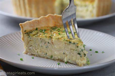 Crab Quiche - What A Girl Eats