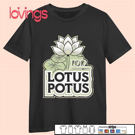 Kamala Harris 2024 Lotus For Potus President Election Shirt