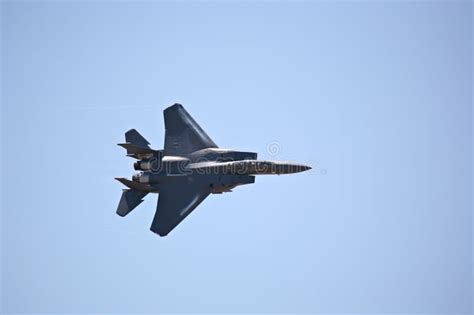 F-15 strike eagle stock image. Image of flying, copyspace - 1009541