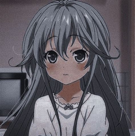 Grey Anime Aesthetic Pfp