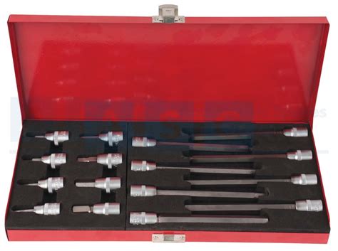 Hex Socket Set 16pcs 38dr Accessories Spares Centre