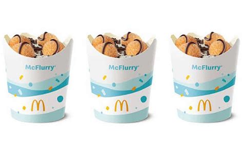 Dont Mind If I Do Mcdonalds Just Dropped A Doughnut Ball Mcflurry