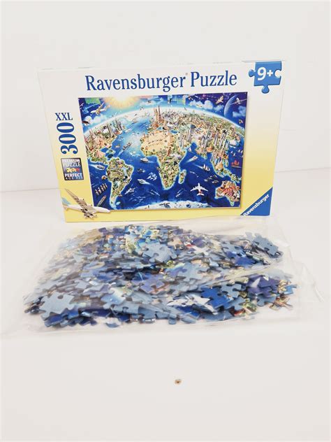 Puzzle Pi Ces Xxl Carte Des Monuments Du Monde Ravensburger