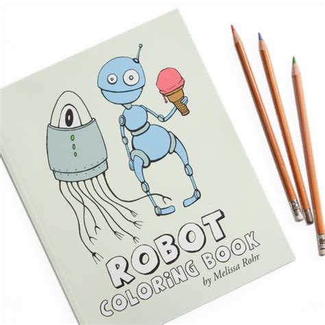 Robot Coloring Book