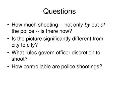 Ppt Police Use Of Deadly Force Powerpoint Presentation Free Download