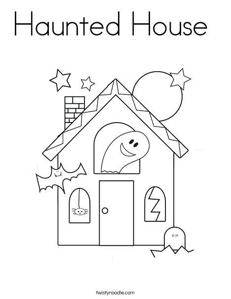 Simple Haunted House Drawing at GetDrawings | Free download