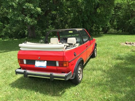 Volkswagen 1985 Cabriolet Convertible Classic Volkswagen Cabriolet