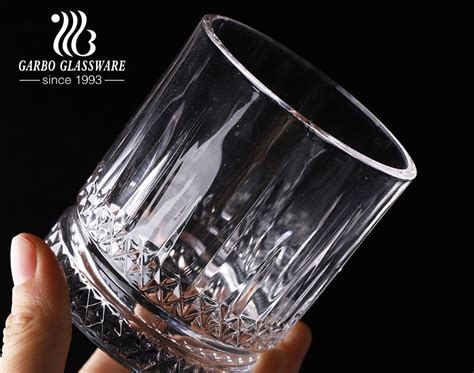 220ml Dublin Glass Water Cup With Engraved New Design Factory In China