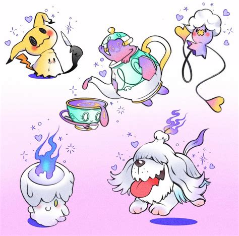 👻ghost Pokemons👻 I Really Love Ghost Type Pokémons🫣🫣🫣👻👻 If You Have A
