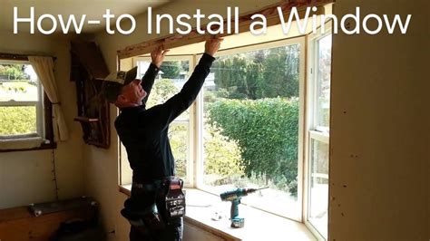 How To Install A Window How To Install Bay Window Cheap YouTube