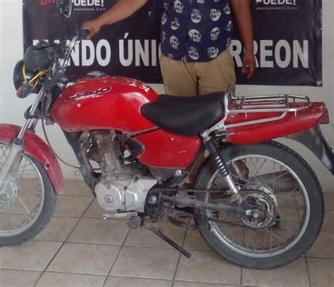 Lo aprehenden por conducir moto robada El Siglo de Torreón