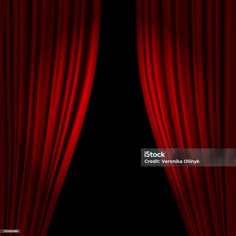 Buka Tirai Panggung Teater Sirkus Realistis Atau Tirai Opera Panggung