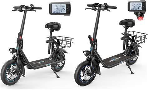 Amazon Gyroor Electric Scooter With Seat Urbanmax C Electric