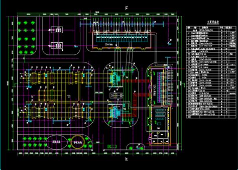 某110kv变电站平面布置图纸免费下载 电气图纸 土木工程网